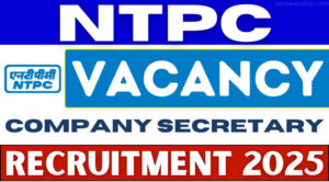 NTPC Junior Executive Vacancy 2025