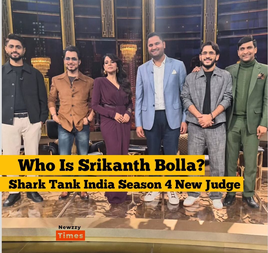 Who Is Srikanth Bolla? Shark Tank India Season 4 New Judge And Visually Impaired Industrialist Who Built Rs 500 Crore Empire