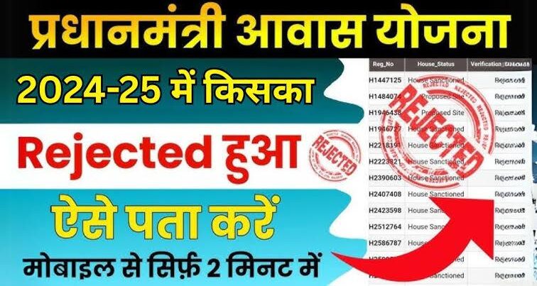 PM Awas Yojana Reject List जारी – तुरंत चेक करें, वरना छूट सकता है अपना सपना का घर!