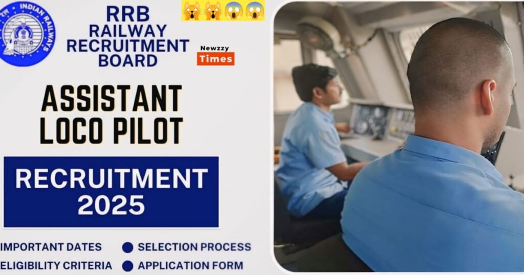 RRB Assistant Loco Pilot Vacancy 2025 – 9000+ Vacancy