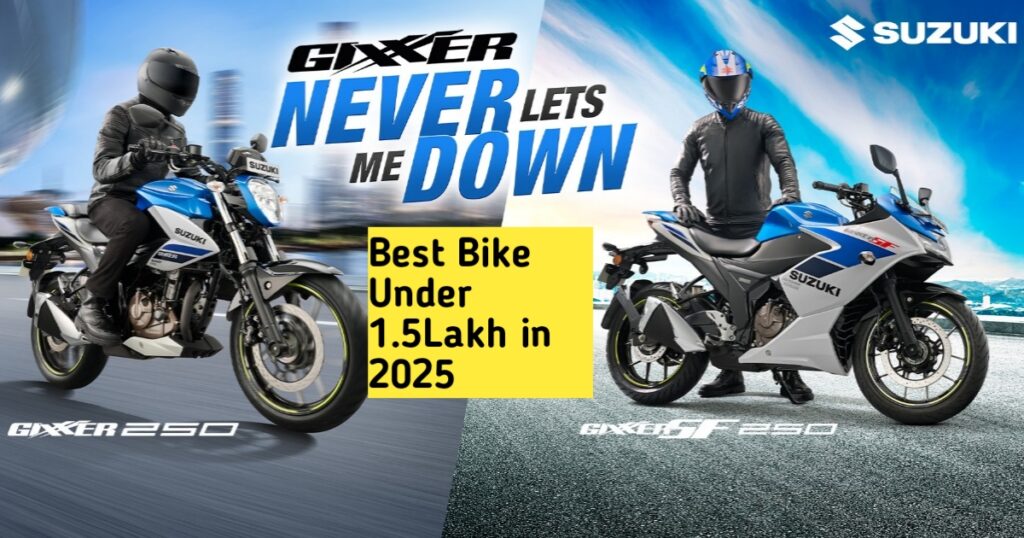 Best Bikes Under ₹1.5 Lakh in 2025