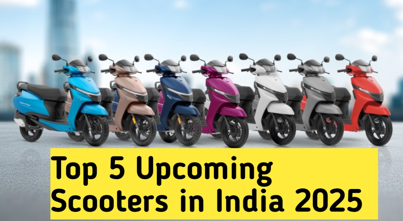 Top 5 Upcoming Scooters in India 2025