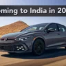 Volkswagen Golf GTI India Launch